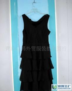 青島日韓外貿服裝批發新款雪紡裙連衣裙批發_世界工廠網中國產品信息庫